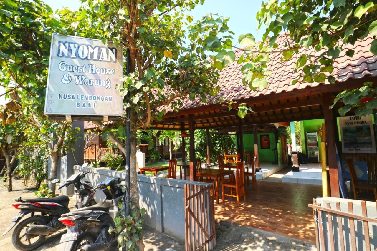 Nyoman Guesthouse And Grill Nusa Lembongan  Ngoại thất bức ảnh